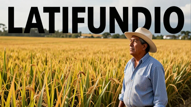 Latifundios causan precariedad laboral en México