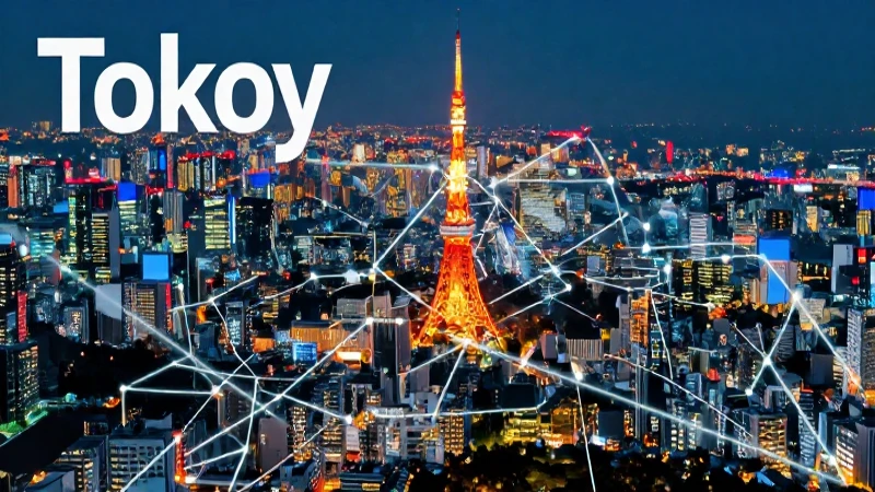 Tokio: mapa urbano vibrante y realista