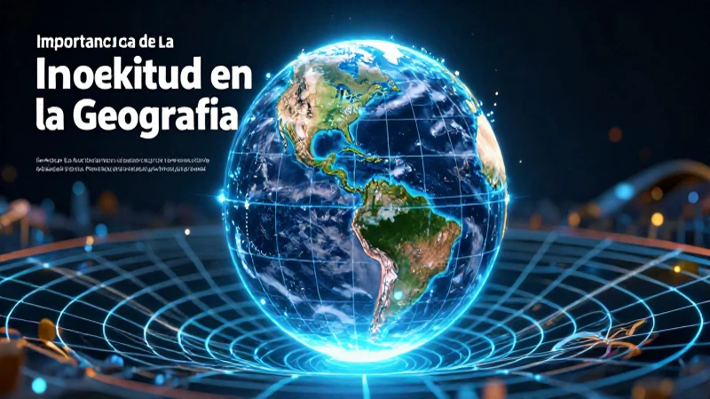 Latitud y longitud son claves geográficas esenciales