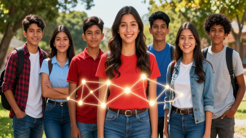 Estudiantes mexicanos conectados en arte digital