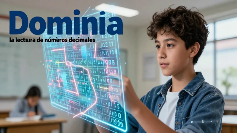 Estudio moderno: domina la lectura decimal