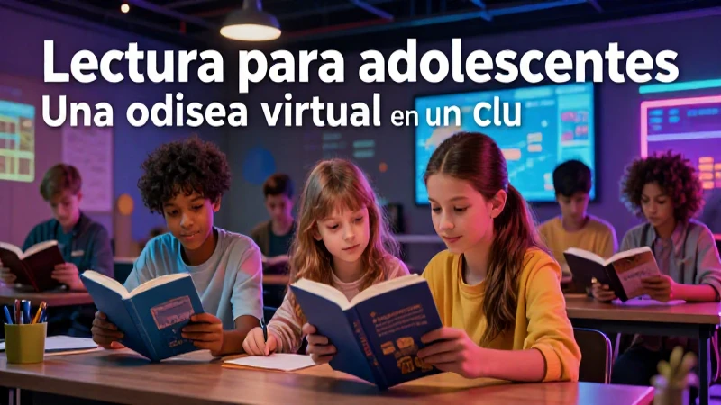 Lectura para adolescentes: Una odisea virtual en un club 8 La lectura es una aventura virtual compartida