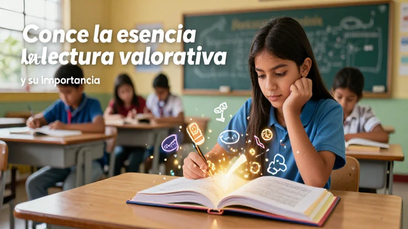 Guía para una lectura valorativa efectiva