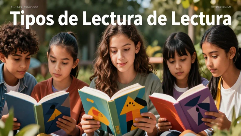 Estudiantes leen conceptos y técnicas de lectura