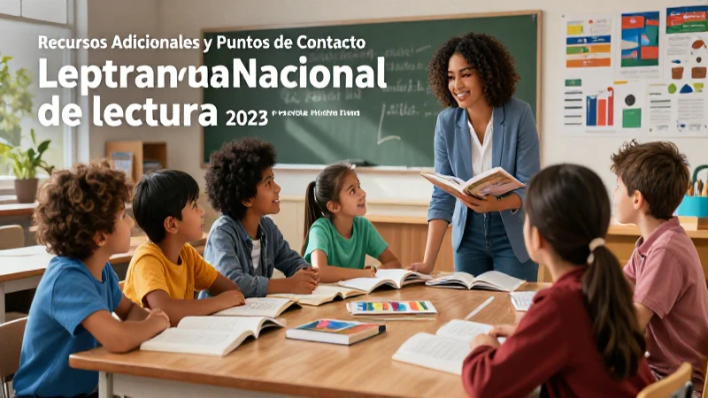 Imagen de aula vibrante sobre lectura enriquecedora