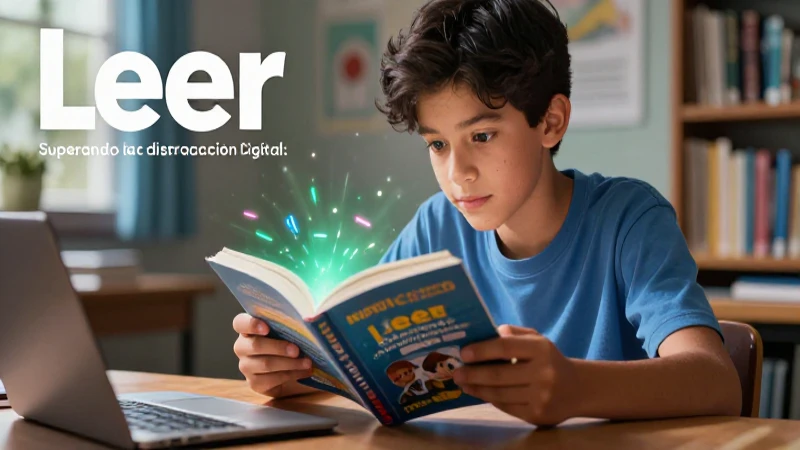 Lectura activa vs. distracción digital