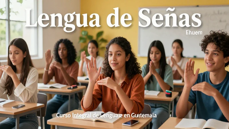 Lengua de Señas: Curso integral en Guatemala