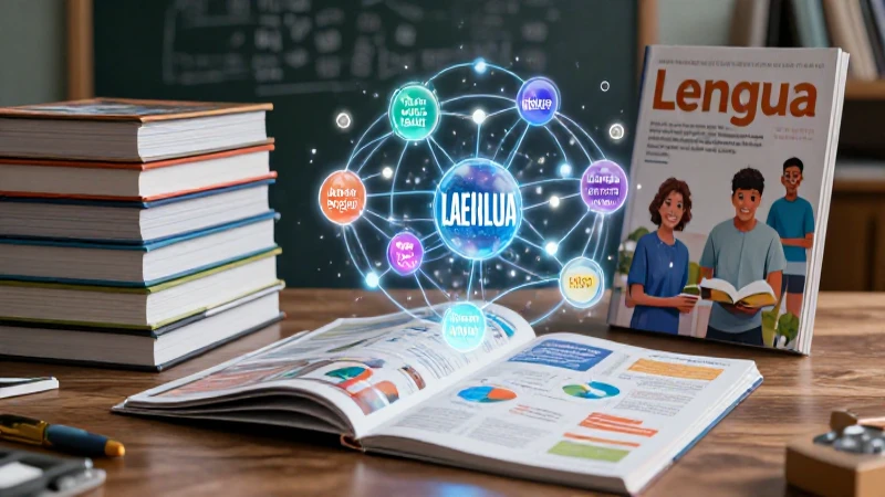 Lengua: Qué es, definición y concepto explicado claramente 9 Visual educativo de lenguaje con estética premium