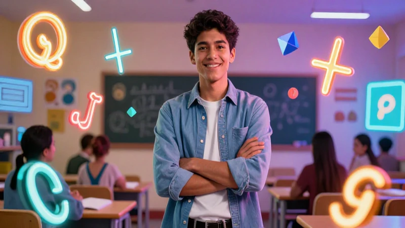 Lenguaje Algebraico: 20 Ejemplos para Entenderlo Mejor 17 Profesora segura en aula mexicana moderna
