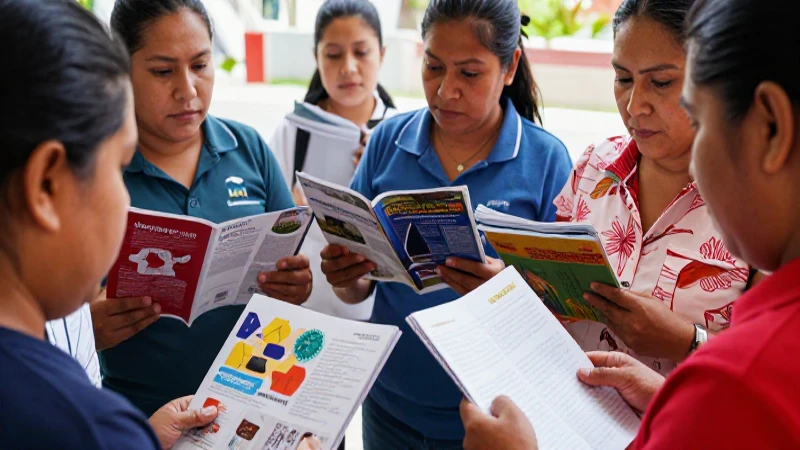 Comunidad mexicana aprendiendo con propósito