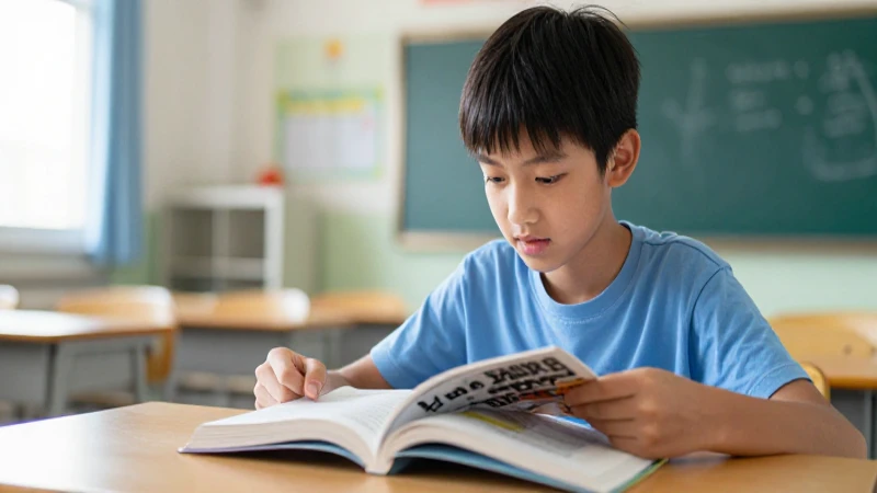 Leo y Escribo: Paso 2 para Mejorar tu Lectura Esencial 6 Estudiante concentrado lee un libro moderno