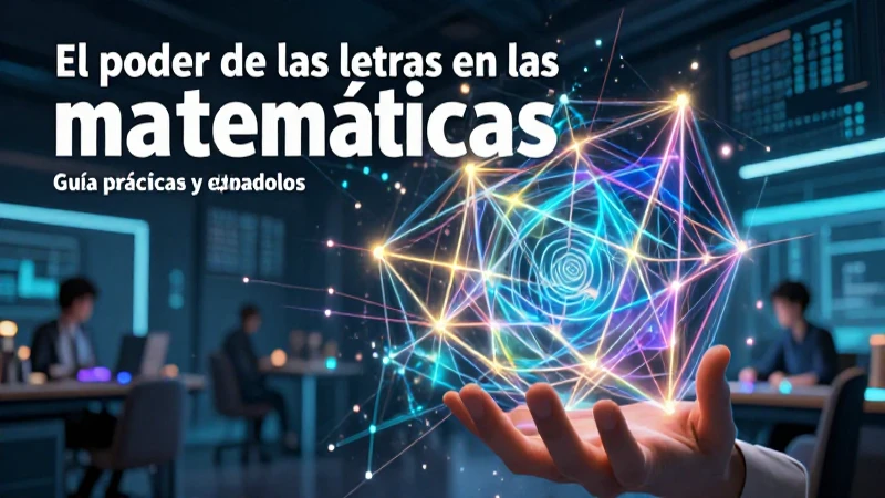 El poder de las letras en las matemáticas: guía práctica y ejemplos 4 Uso de variables en estadística y matemáticas