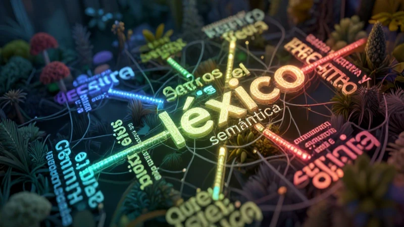 Qué es el léxico, sus tipos y el concepto de semántica 5 Exploración visual de léxico y semántica