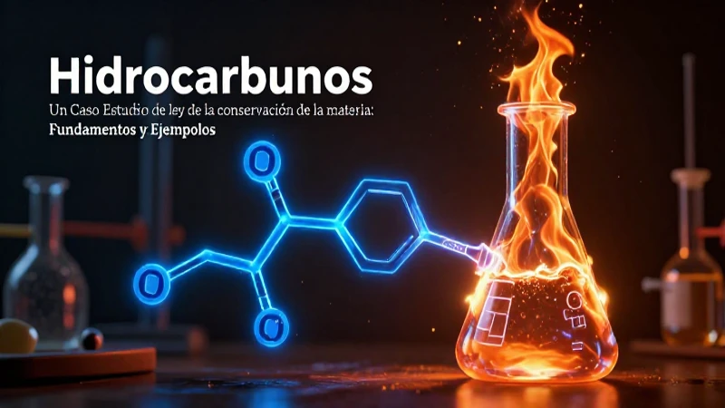 Combustión y conservación de la masa