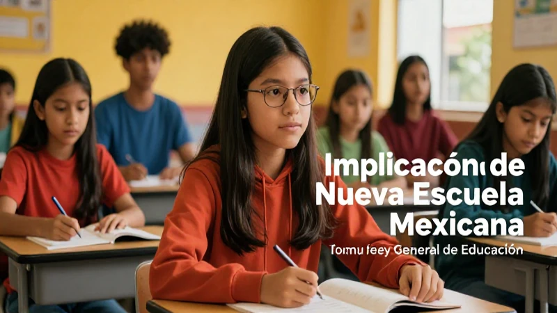 Cambios educativos de la Nueva Escuela Mexicana