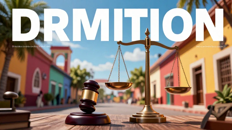 Justicia estilizada en vibrante México