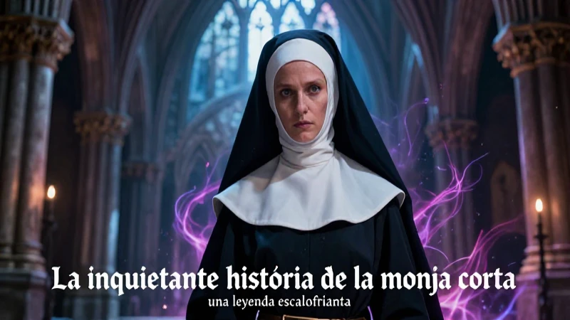 La inquietante historia de la monja corta: una leyenda escalofriante 5 Monja corta escalofriante en convento gótico