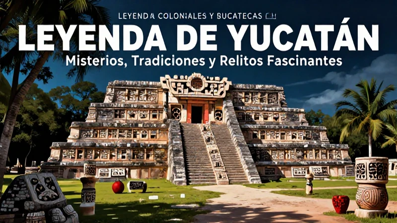 Misterios y leyendas coloniales de Yucatán
