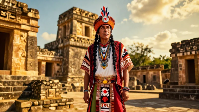 Conoce la Conoce leyenda michoacana y sumérgete en su misterio 5 Indígena misterioso en ruinas de Michoacán