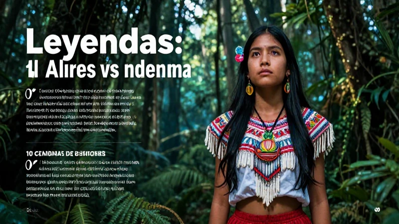 Leyendas colombianas: antiguas y modernas