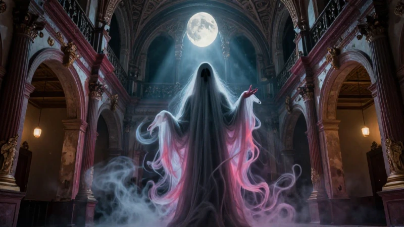 Leyendas de Aguascalientes: Historias Conoce y misteriosas 5 Es un cuadro detallado de un fantasma en teatro mexicano