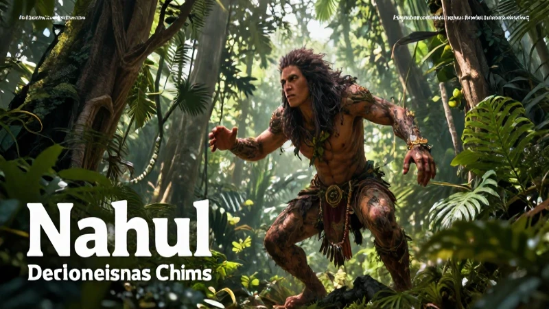 Nahual en la jungla chiapaneca, luz cinematográfica