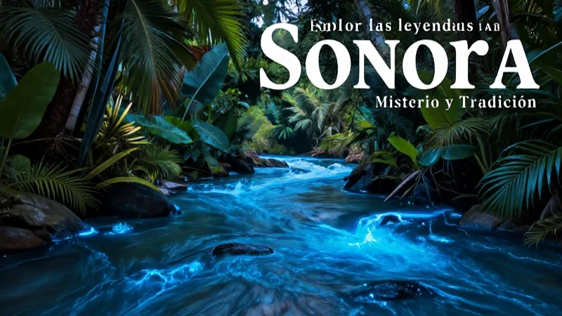 El misterioso río azul de Sonora