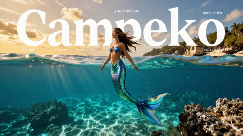 Conoce las leyendas de Campeche: La novia del mar te cautivará 3 Mermaid mystical en selva turquesa