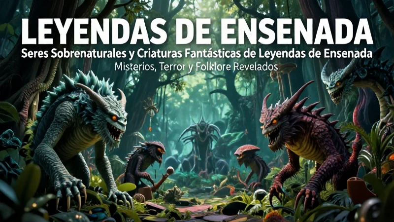 Leyendas de Ensenada: Misterios, Terror y Folklore Revelados 5 Leyendas, criaturas y misterios de Ensenada
