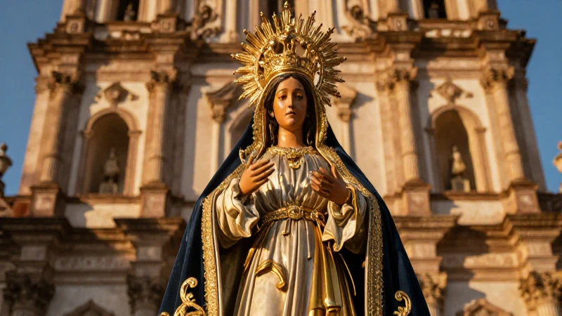 Leyenda de la Virgen de la Caridad en Huamantla