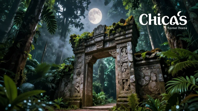 Conoce las misteriosas leyendas de Tuxtla Gutiérrez 7 Puerta antigua misteriosa en la jungla de Chiapas