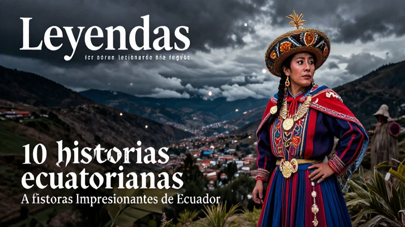Conservar leyendas ecuatorianas es vital