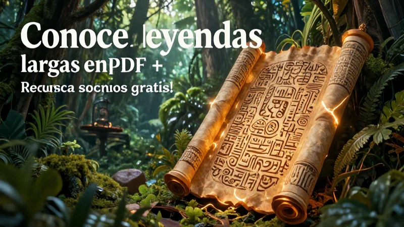 Sumérgete en un mundo de misterio y fantasía con las Conoce leyendas largas en PDF ¡Descárgalas gratis! 4 Descarga gratis misteriosas leyendas de fantasía