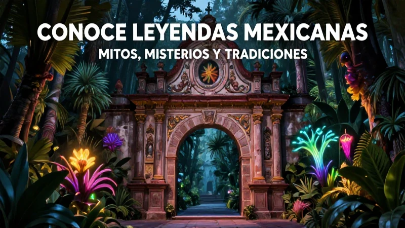 Mística colonial de leyendas mexicanas