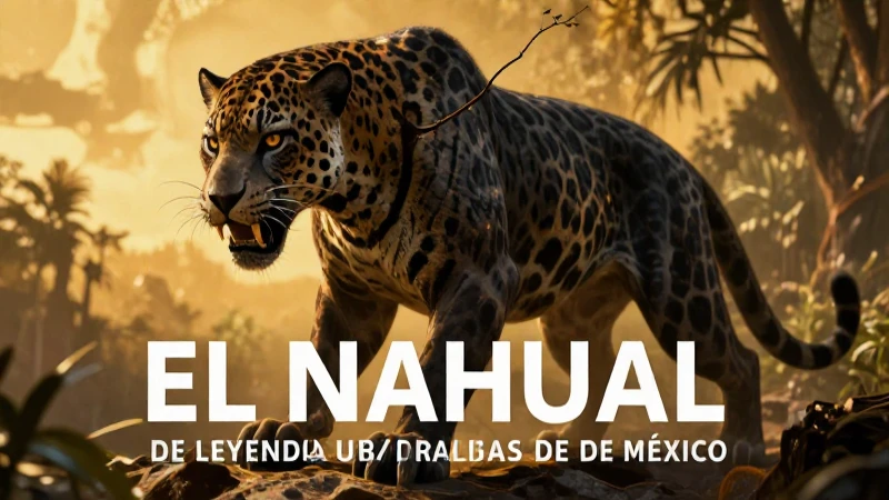 Nahual, leyenda mexicana, fusionado con jaguar