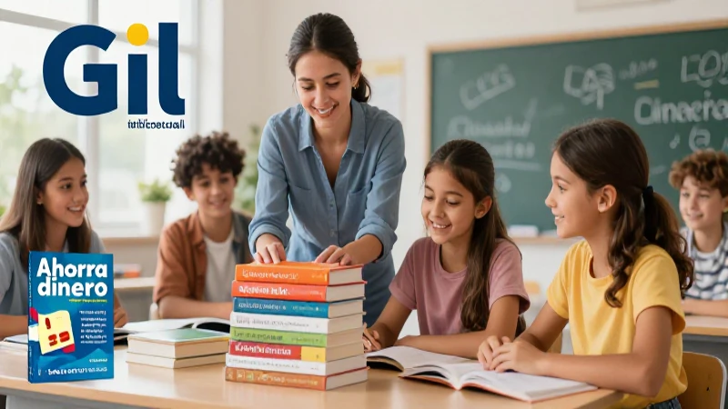 Libros de Gil: calidad y ahorro con estudiantes felices