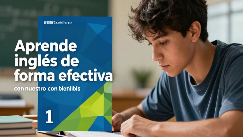 Estudiante enfocado aprendiendo inglés de forma efectiva