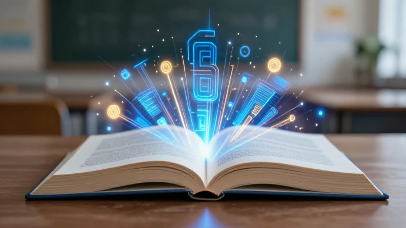 Libro académico estilizado con diseño profesional y vibrante