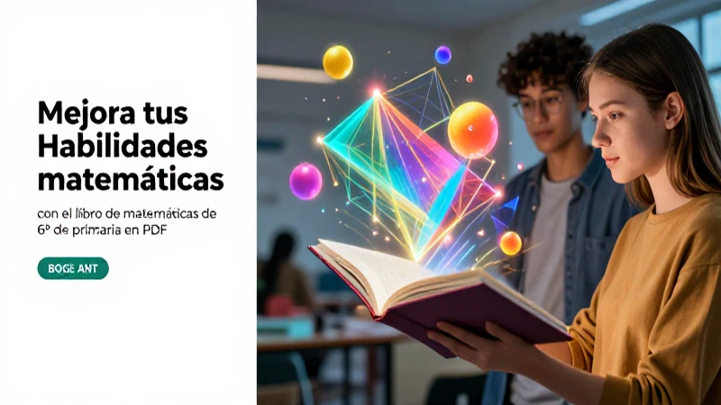 Ilustración moderna de estudiante resolviendo matemáticas