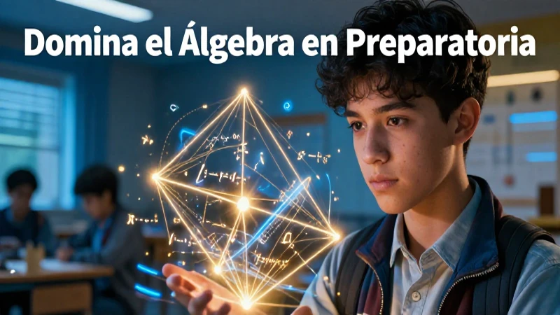 Aprende álgebra con técnicas modernas en preparatoria
