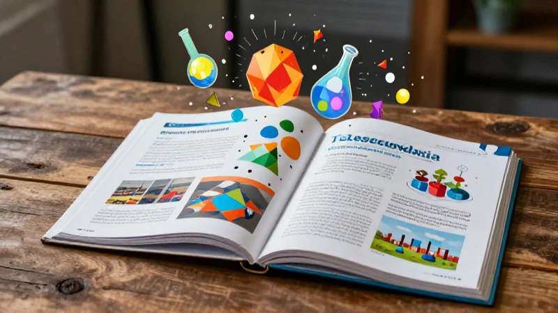 Libro de telesecundaria de ciencias dinámico y colorido