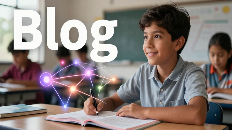 Joven entusiasta en moderno entorno educativo