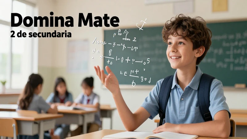 Guía visual de matemáticas de segundo de secundaria