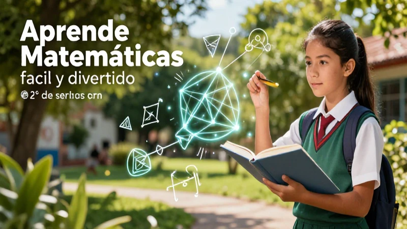 Aprende matemáticas fácil y divertido con nuestro libro de 2° de secundaria 4 Libro de matemáticas para 2° de secundaria