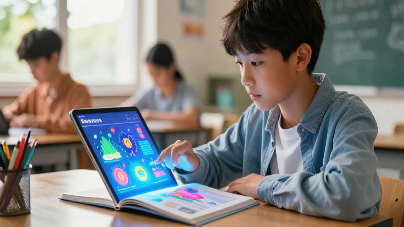 El mejor libro de 7mo texto integrado: educación completa y efectiva 3 Estudiante enfocado aprende con libro digital