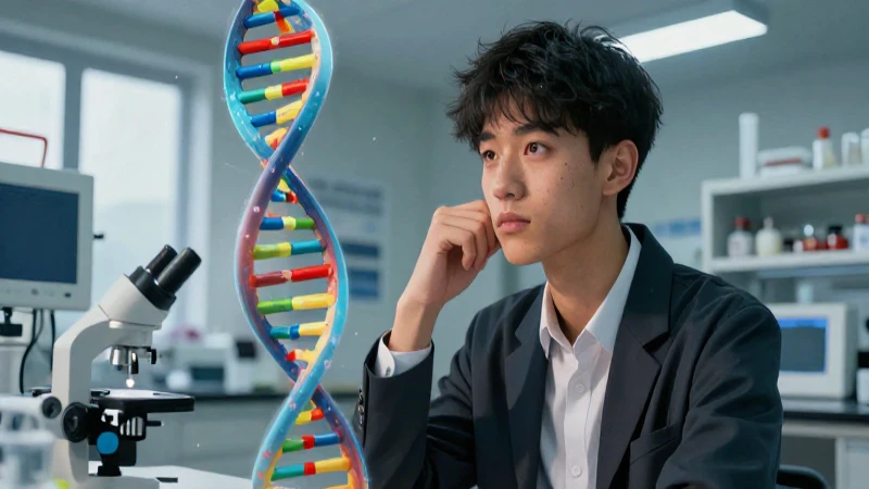 Libro de Biología 1 Bachillerato: Respuestas Completas y Detalladas 3 Estudiante de secundaria investigando ADN