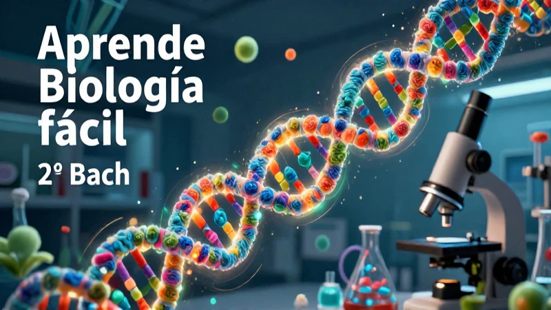 Aprende biología fácil con nuestro libro PDF 2º bach 3 Ilustraciones vibrantes de biología y aprendizaje