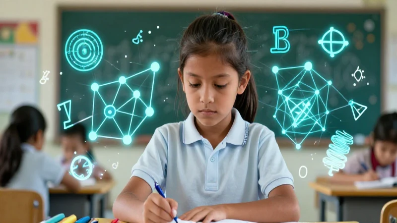 Aumenta tu pensamiento lógico con problemas matemáticos: ejercicios Conoce para desafiar tu mente 5 Alumno mexicano estudia con vibrantes símbolos matemáticos