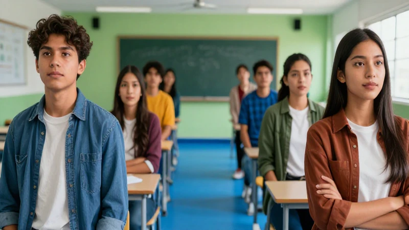 Estudiantes mexicanos en un camino educativo moderno