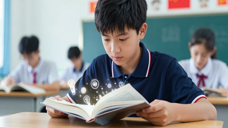Estudiante concentrado lee intensamente el conocimiento